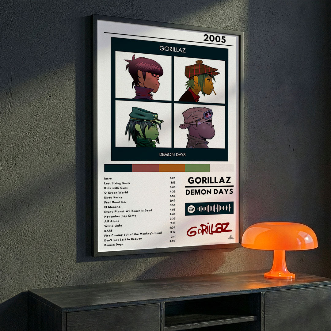 Cuadro Gorillaz - Demon Days