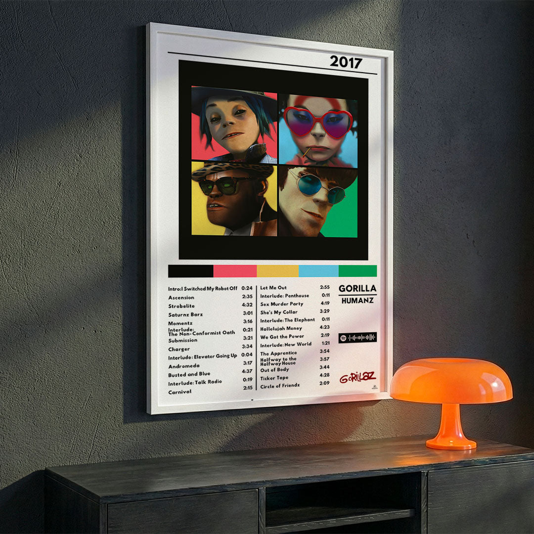 Cuadro Gorillaz - Humanz