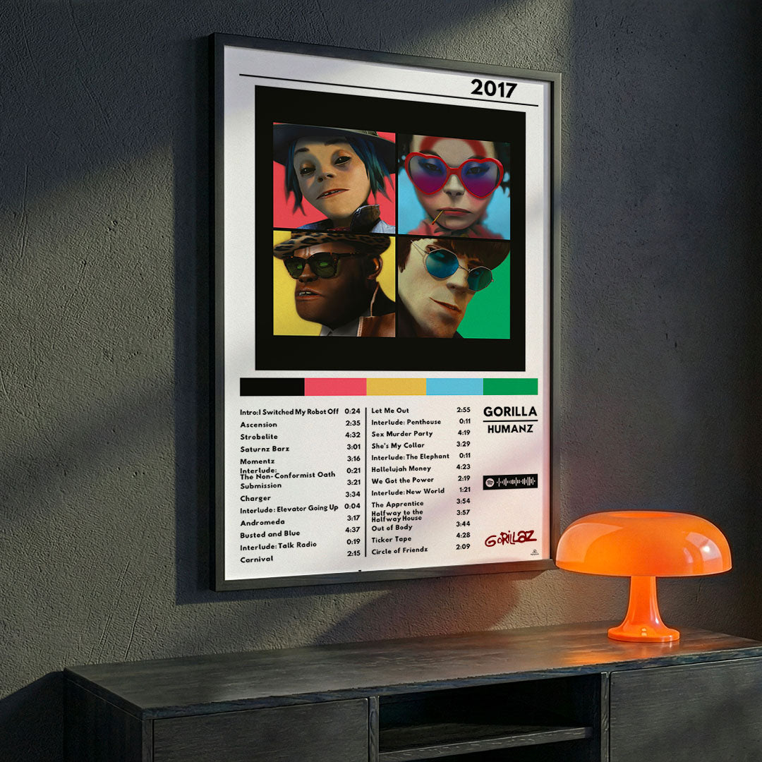 Cuadro Gorillaz - Humanz