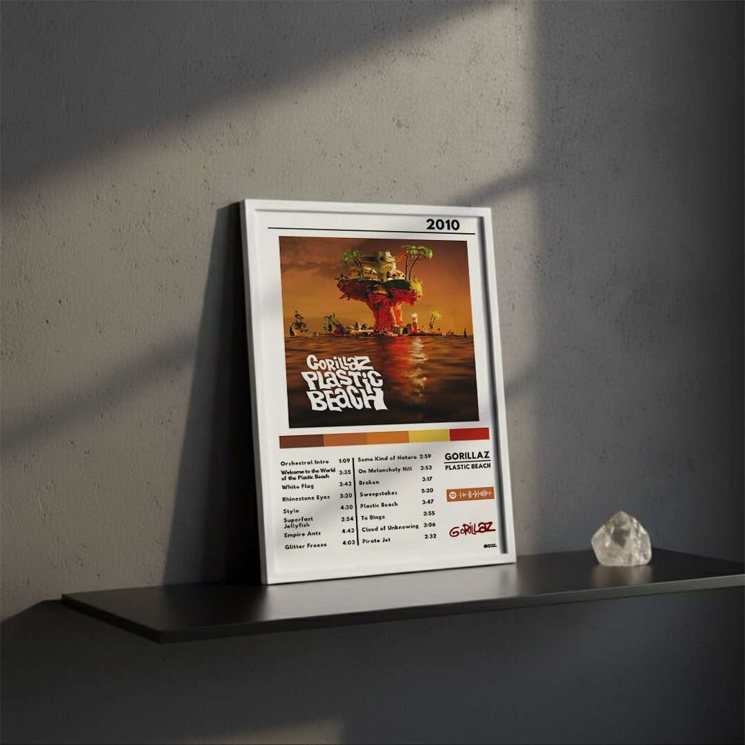 Cuadro Gorillaz - Plastic Beach