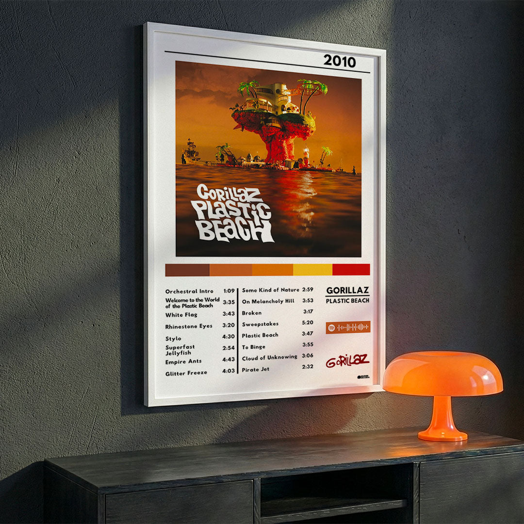 Cuadro Gorillaz - Plastic Beach