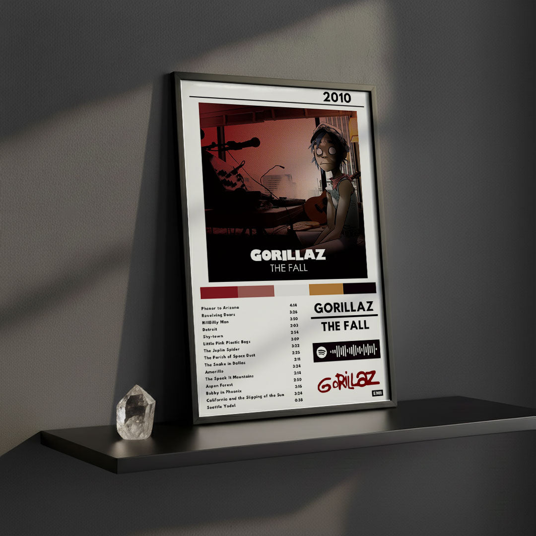Cuadro Gorillaz - The Fall