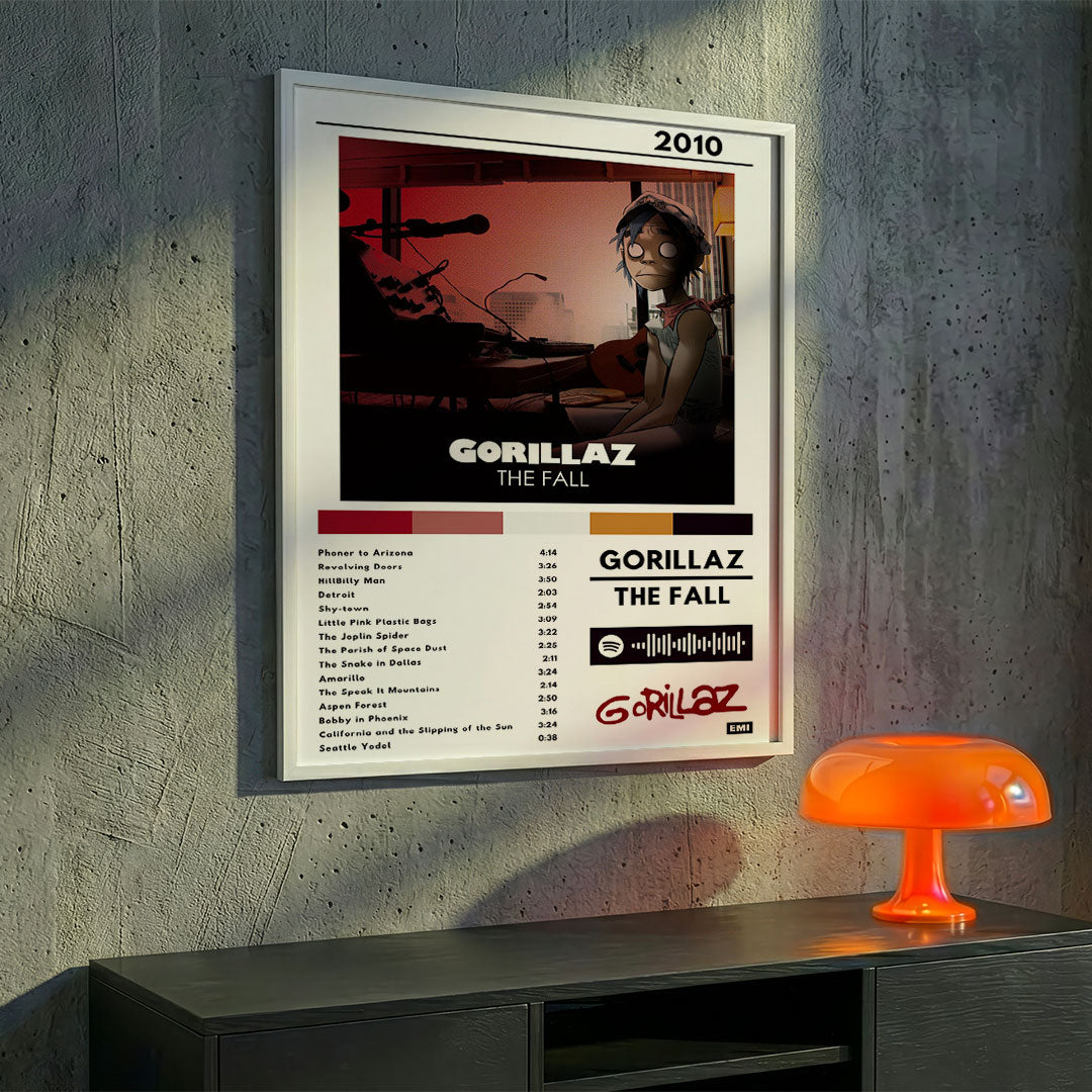 Cuadro Gorillaz - The Fall