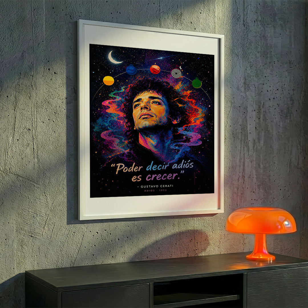 Cuadro Gustavo Cerati - Diseño 1