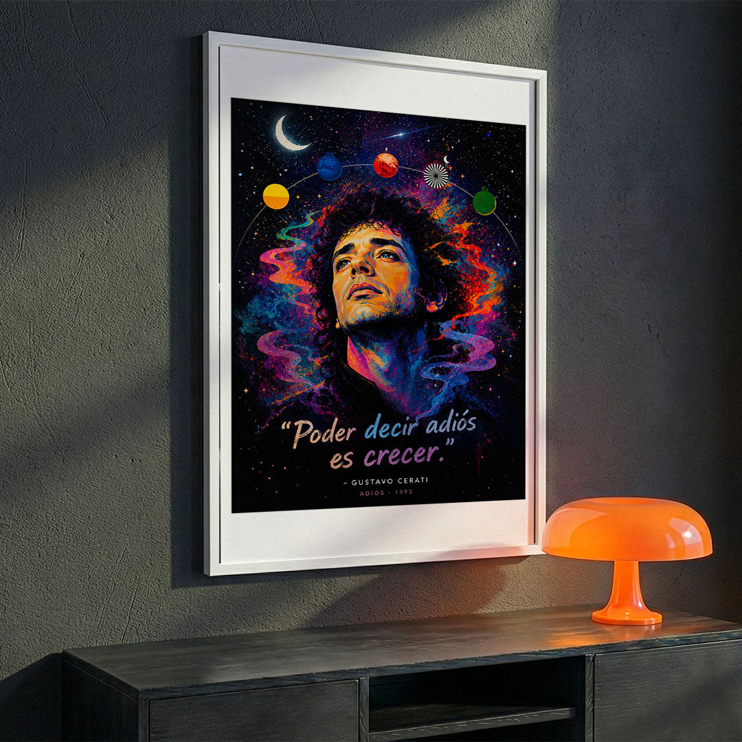 Cuadro Gustavo Cerati - Diseño 1