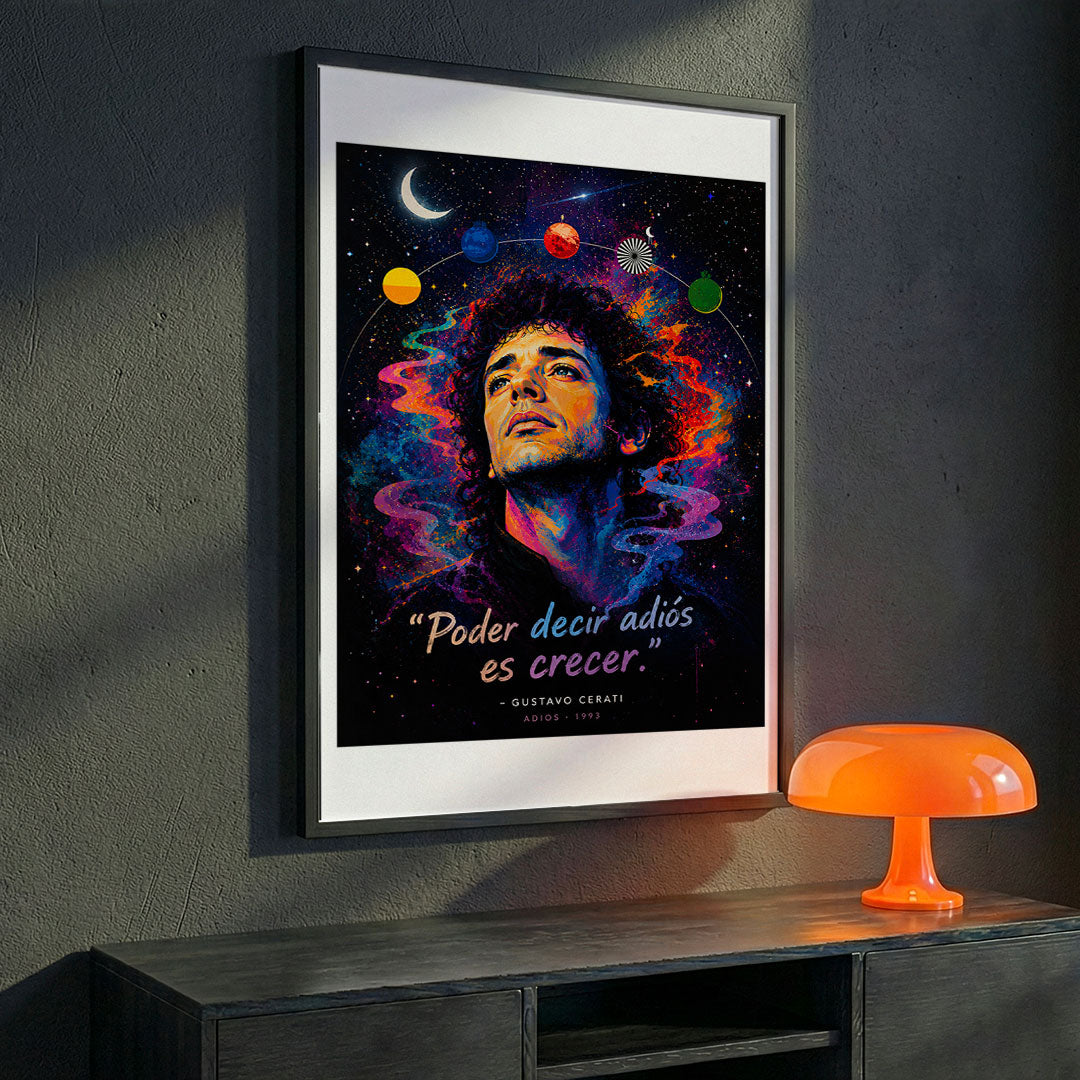 Cuadro Gustavo Cerati - Diseño 1