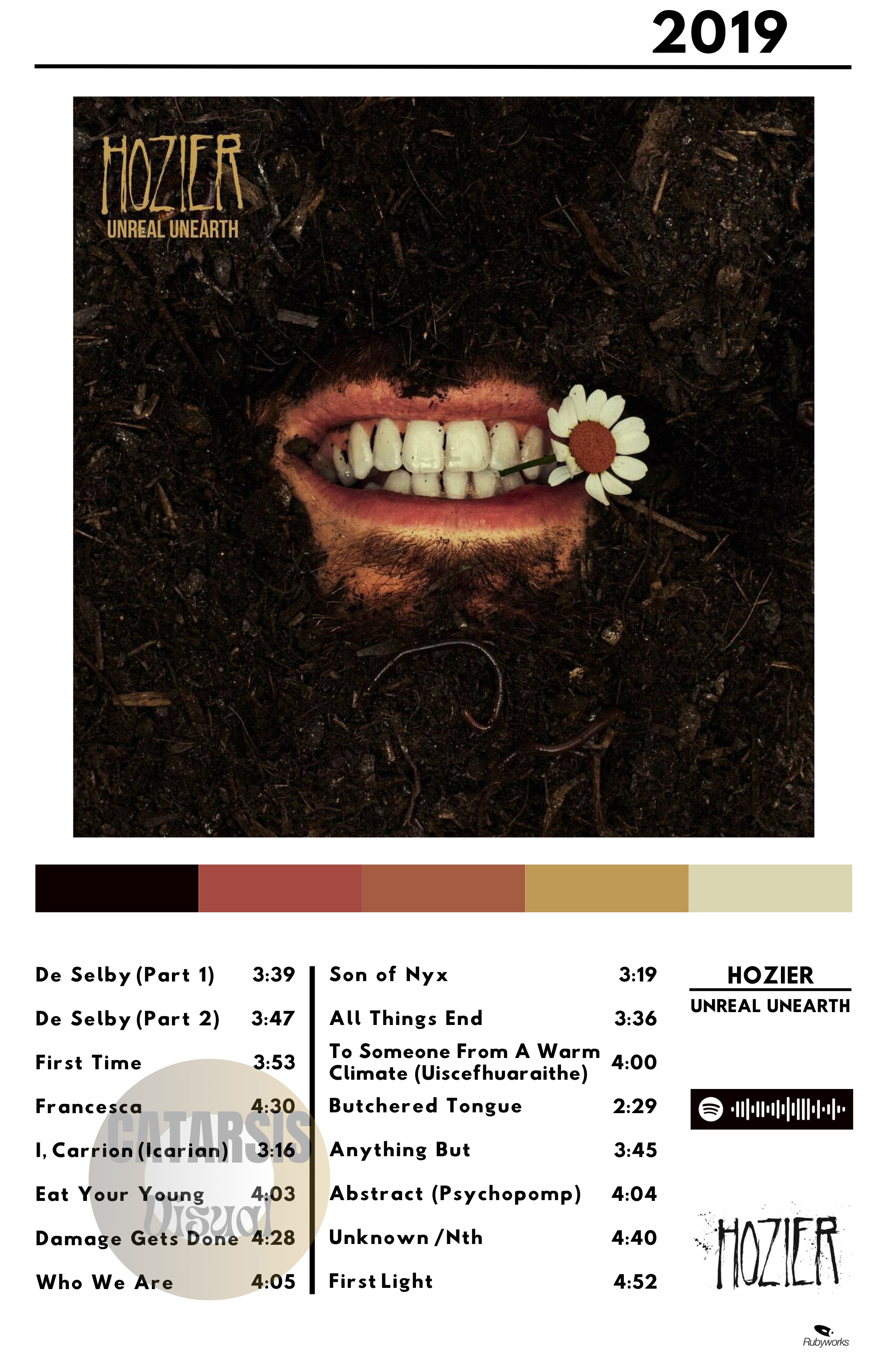 Cuadro Hozier - Unreal Unearth