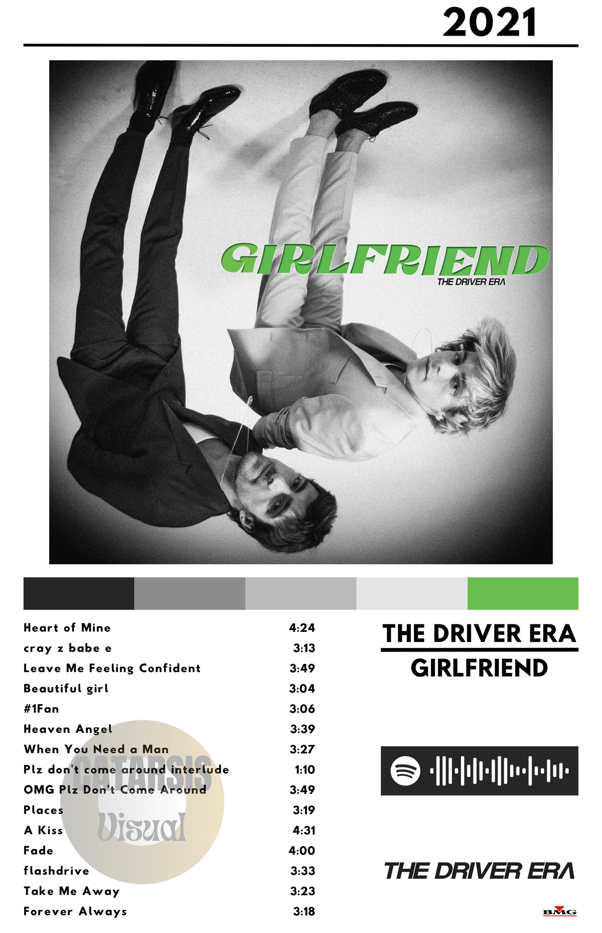 Cuadro The Driver Era - Girlfriend