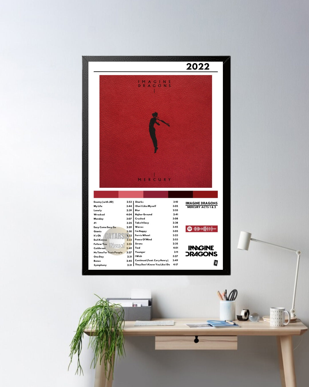 Cuadro Imagine Dragons - Mercury – Acts 1 & 2
