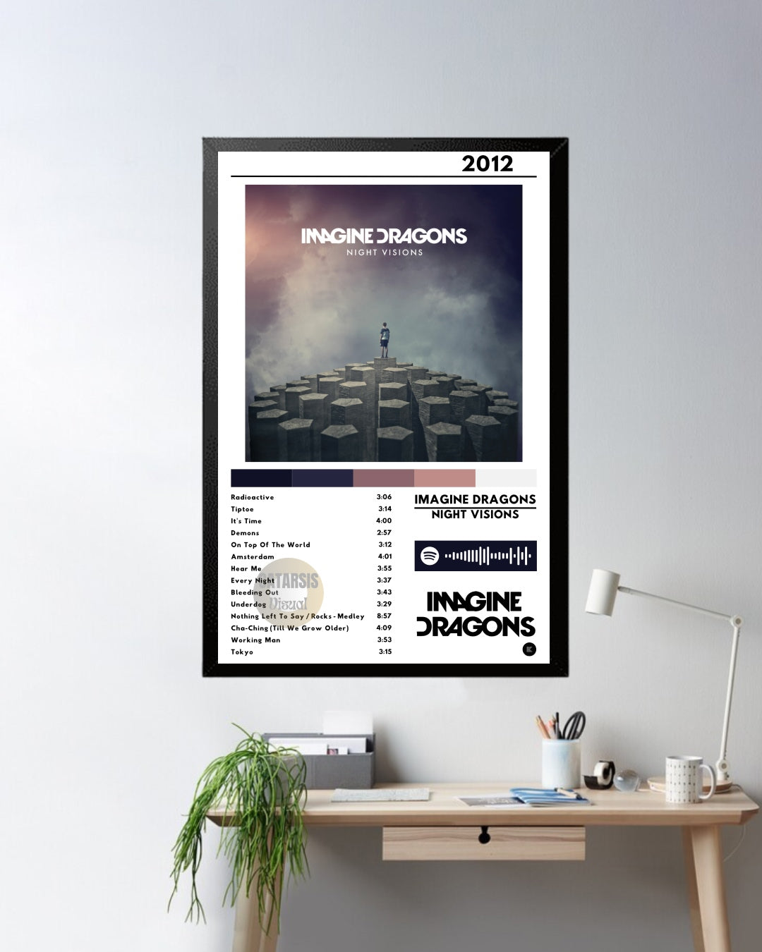 Cuadro Imagine Dragons - Night Visions