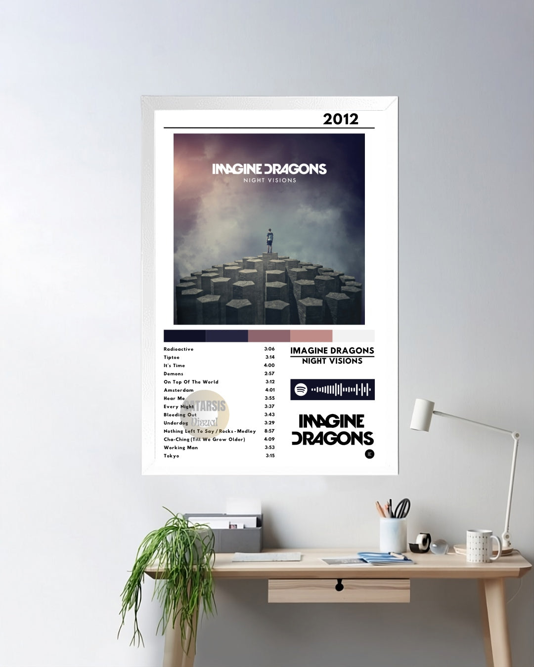 Cuadro Imagine Dragons - Night Visions
