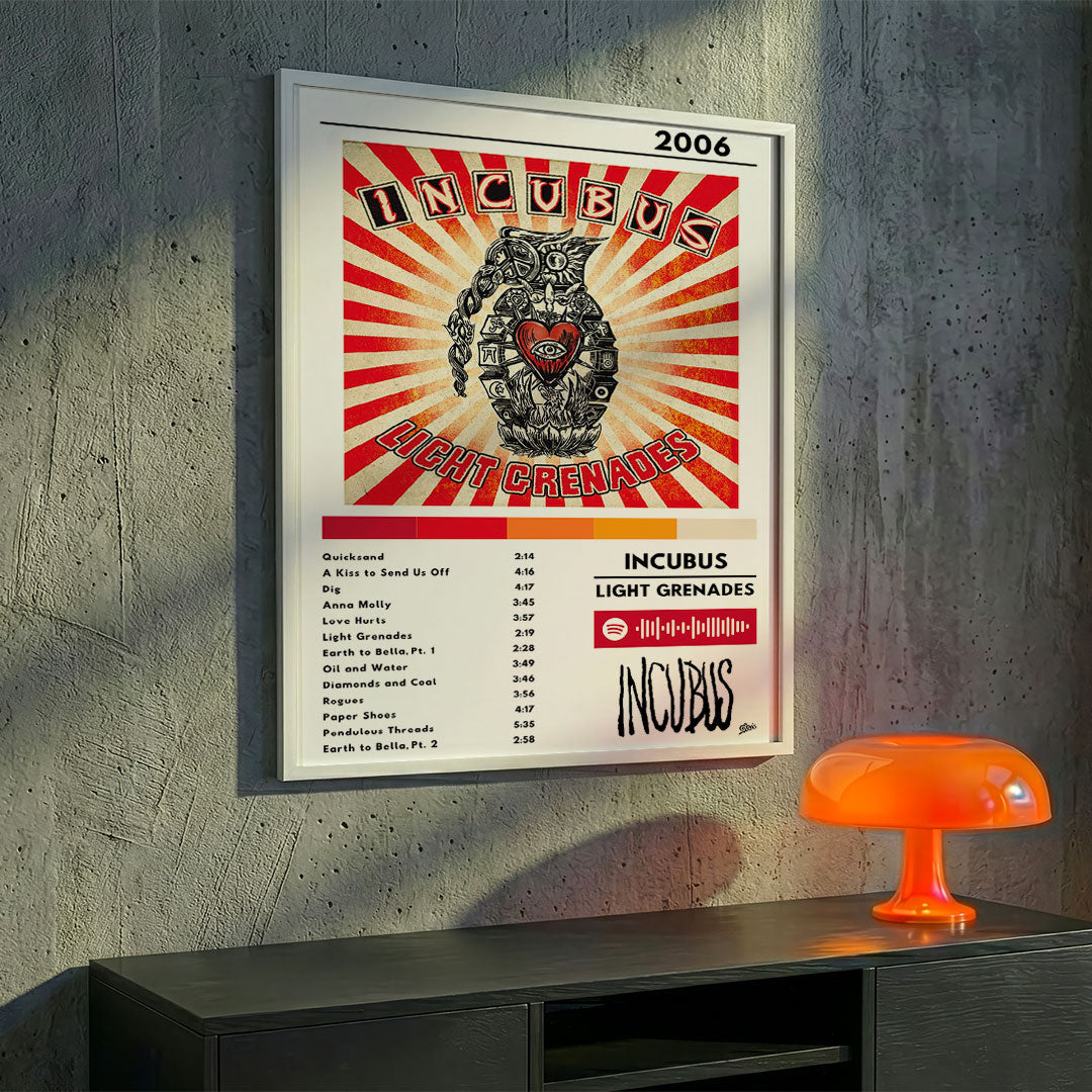 Cuadro Incubus - Light Grenades
