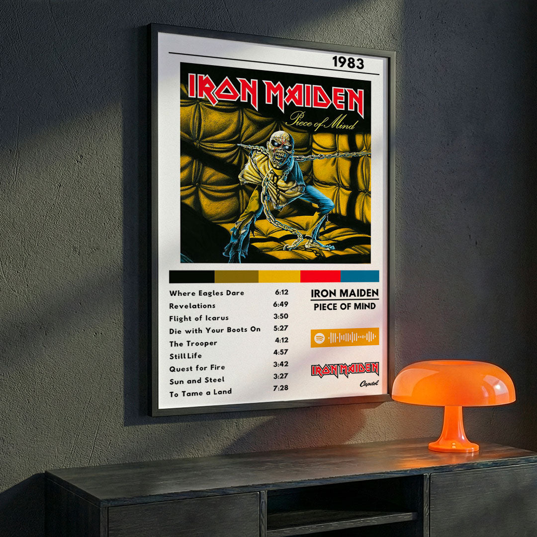 Cuadro Iron Maiden - Piece Of Mind