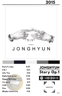 Cuadro Jonghyun - Story Op.1