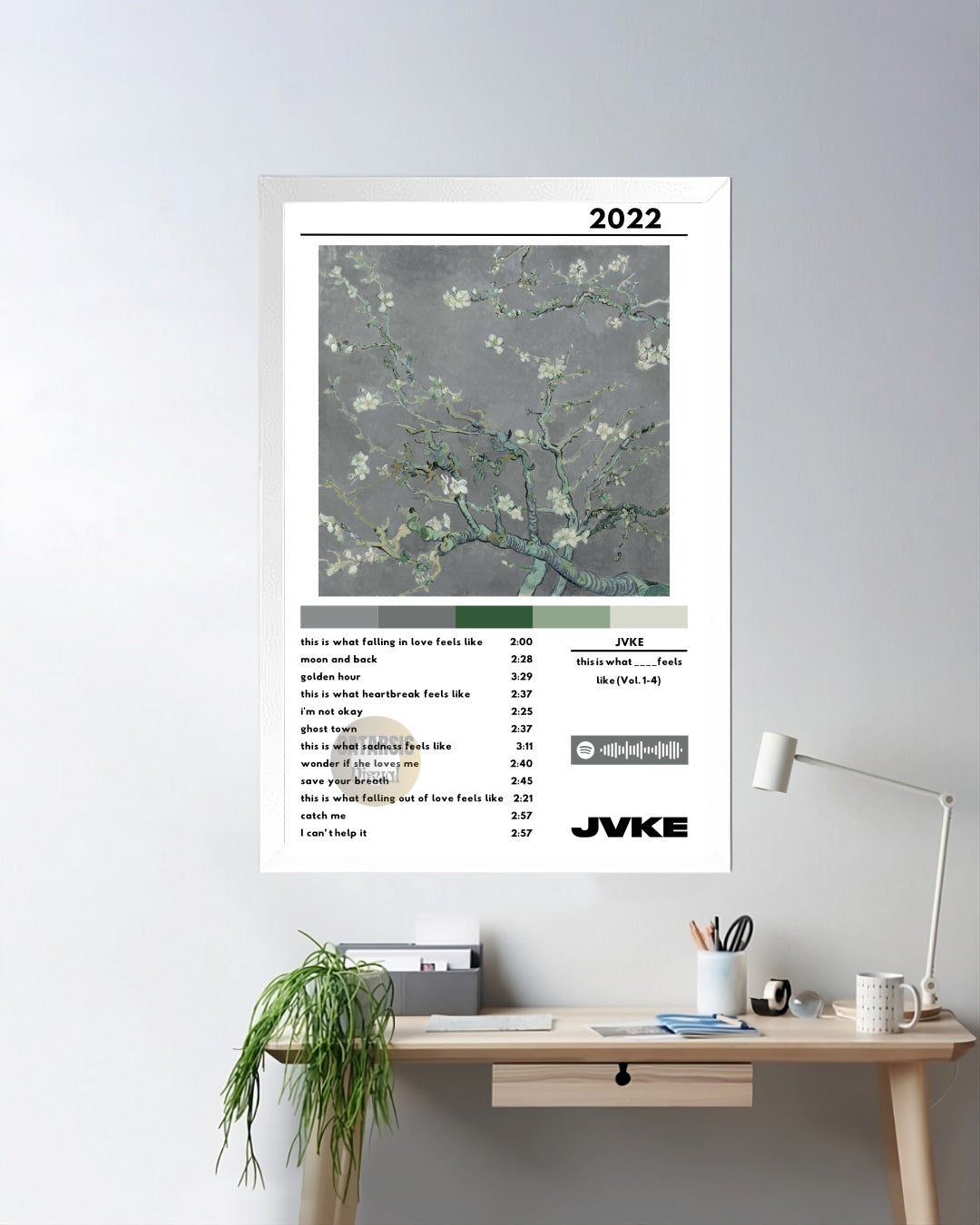 Cuadro JVKE - this is what ____ feels like (Vol. 1-4)