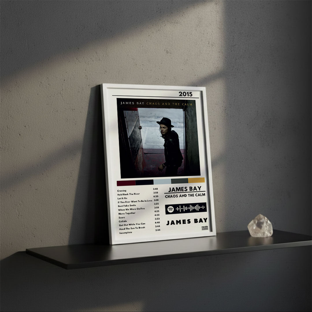 Cuadro James Bay - Chaos and the Calm