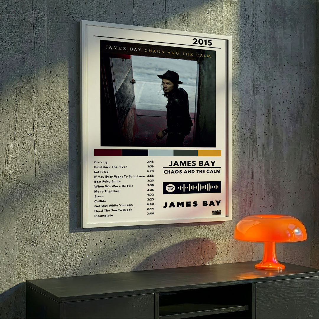 Cuadro James Bay - Chaos and the Calm