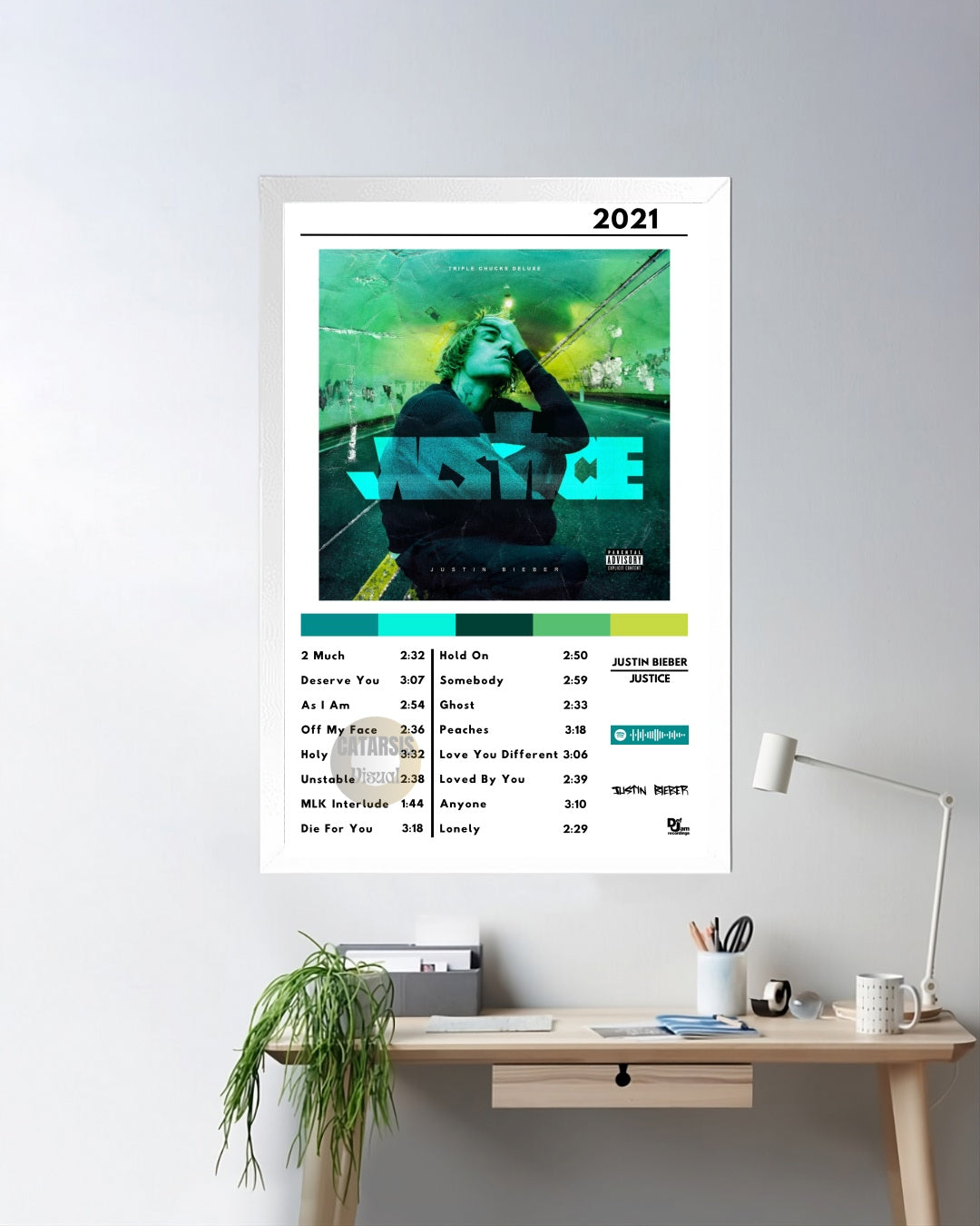 Cuadro Justin Bieber - Justice