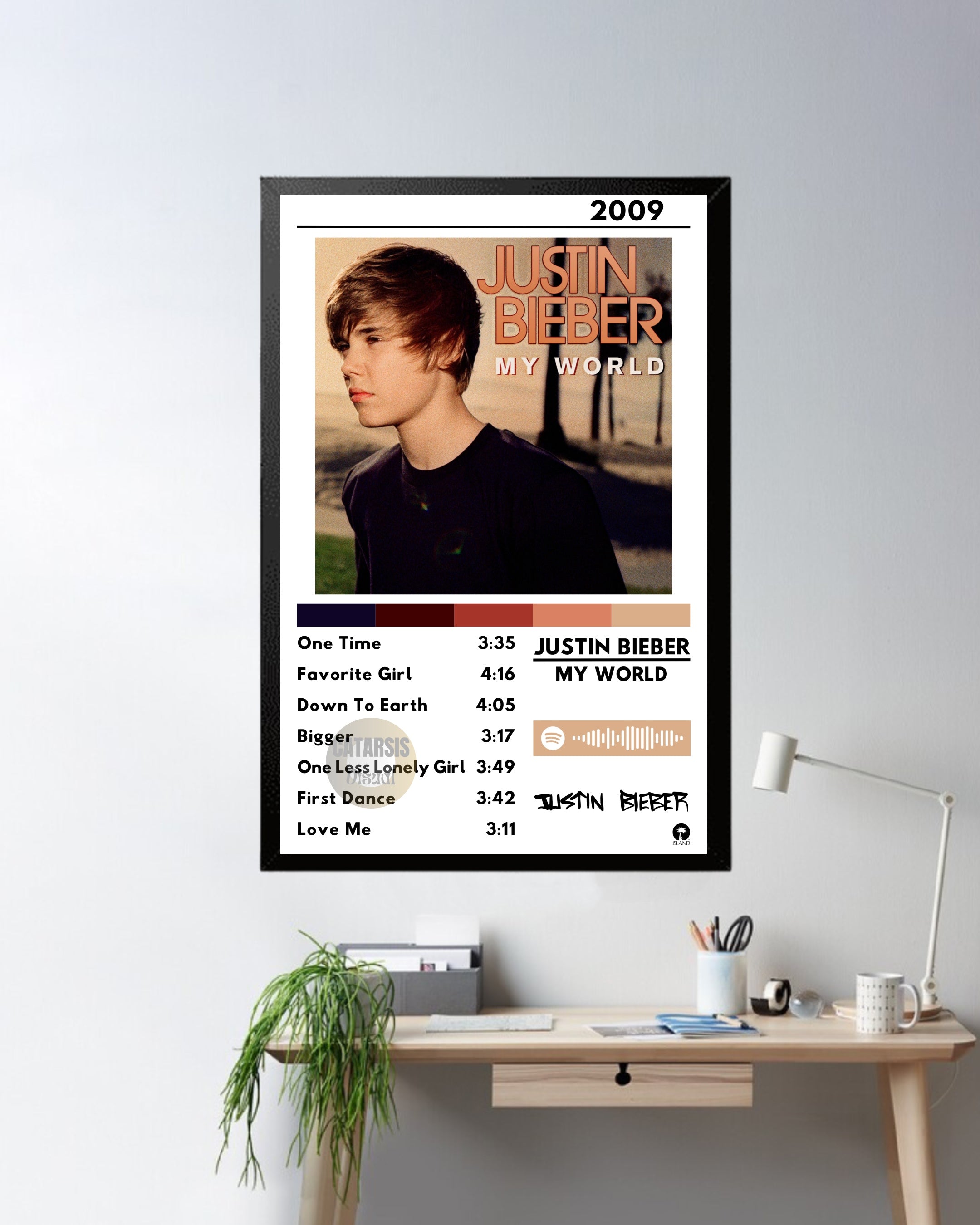 Cuadro Justin Bieber - My World