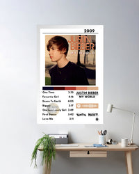 Cuadro Justin Bieber - My World