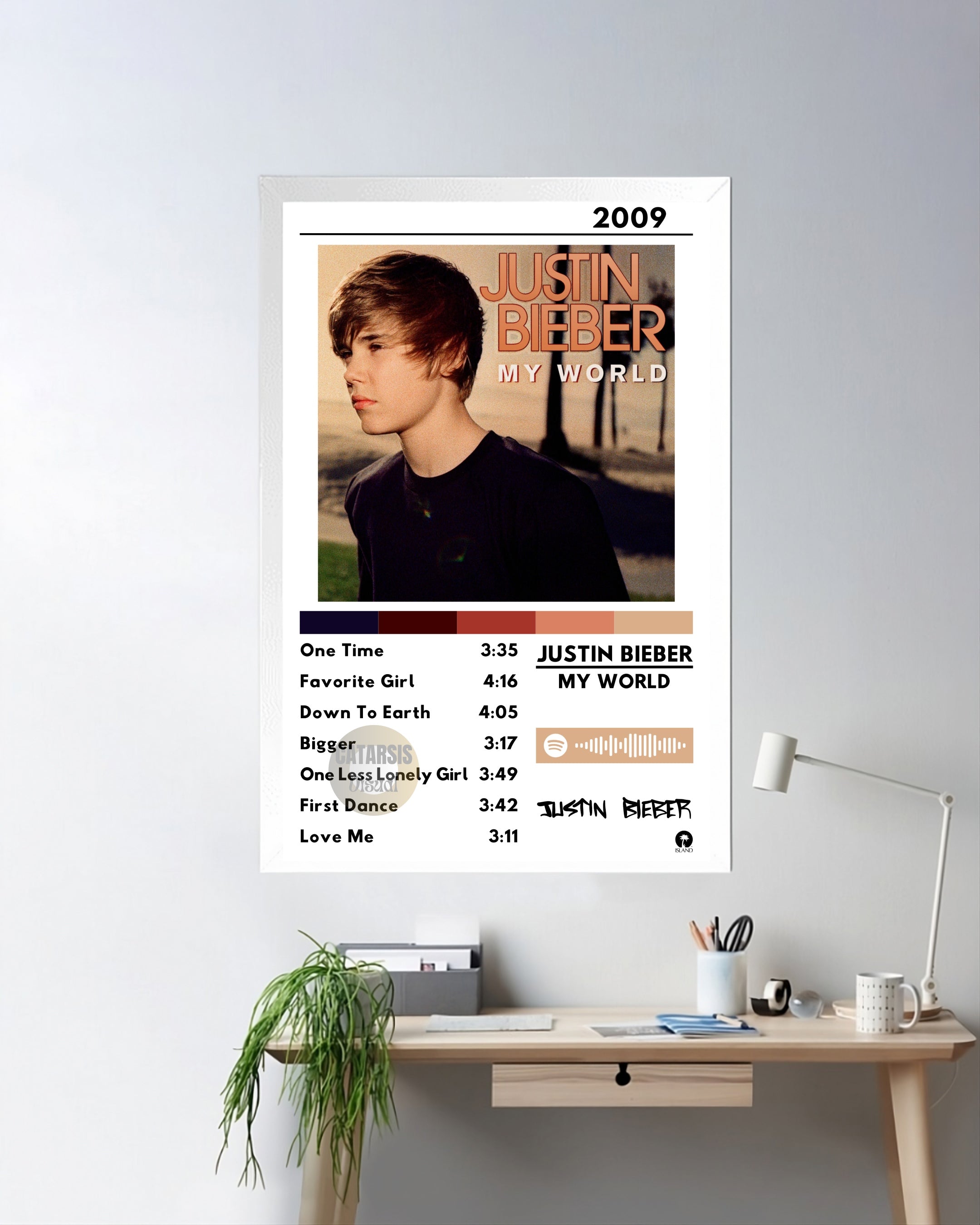 Cuadro Justin Bieber - My World