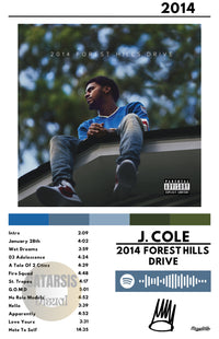 Cuadro J. Cole - 2014 Forest Hills Drive