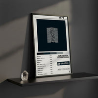 Cuadro Joy Division - Unknown Pleasures