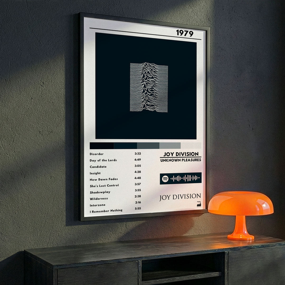 Cuadro Joy Division - Unknown Pleasures