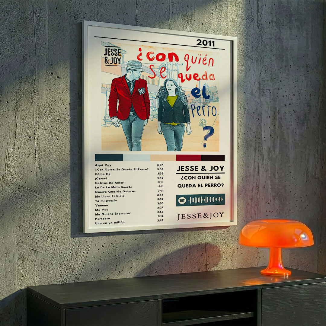 Cuadro Jesse & Joy - ¿Con Quien se Queda el Perro?
