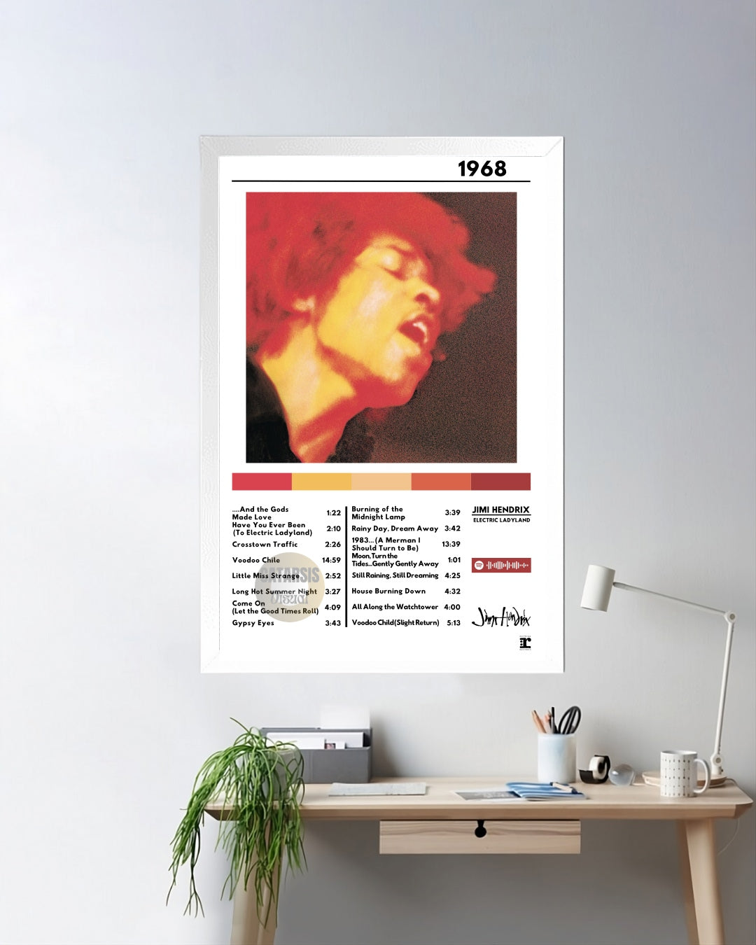 Cuadro Jimi Hendrix - Electric Ladyland