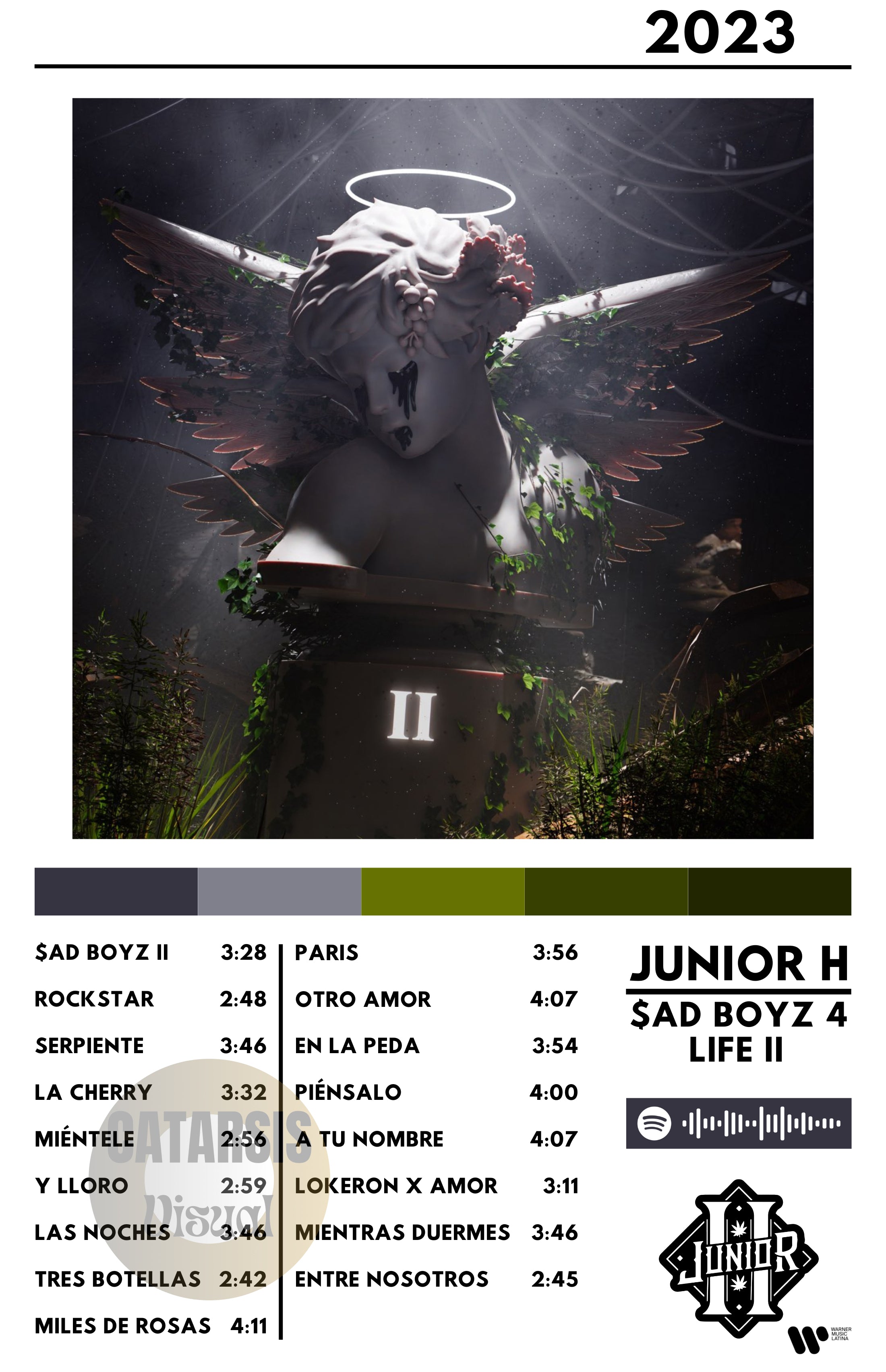 Cuadro Junior H - $ad Boyz 4 Life