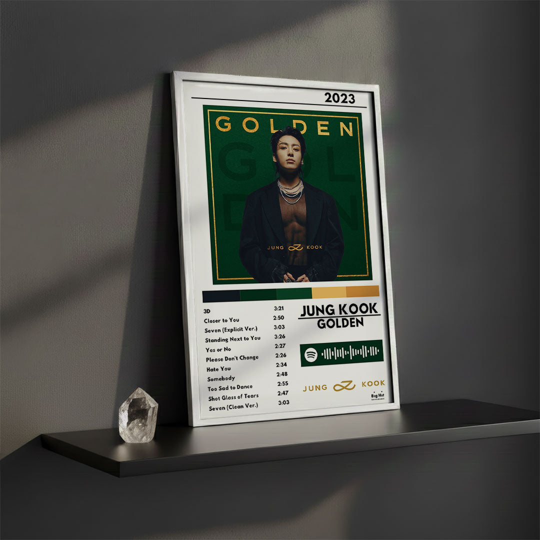 Cuadro Jungkook - Golden