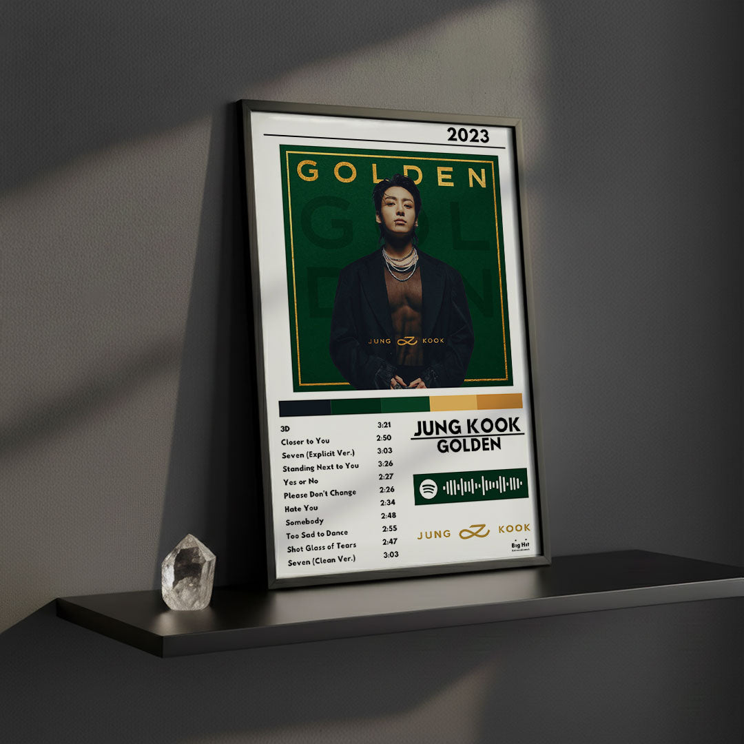Cuadro Jungkook - Golden