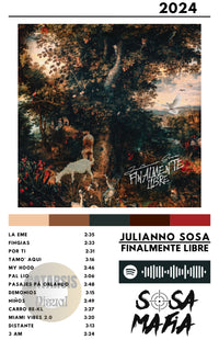 Cuadro Julianno Sosa - FINALMENTE LIBRE