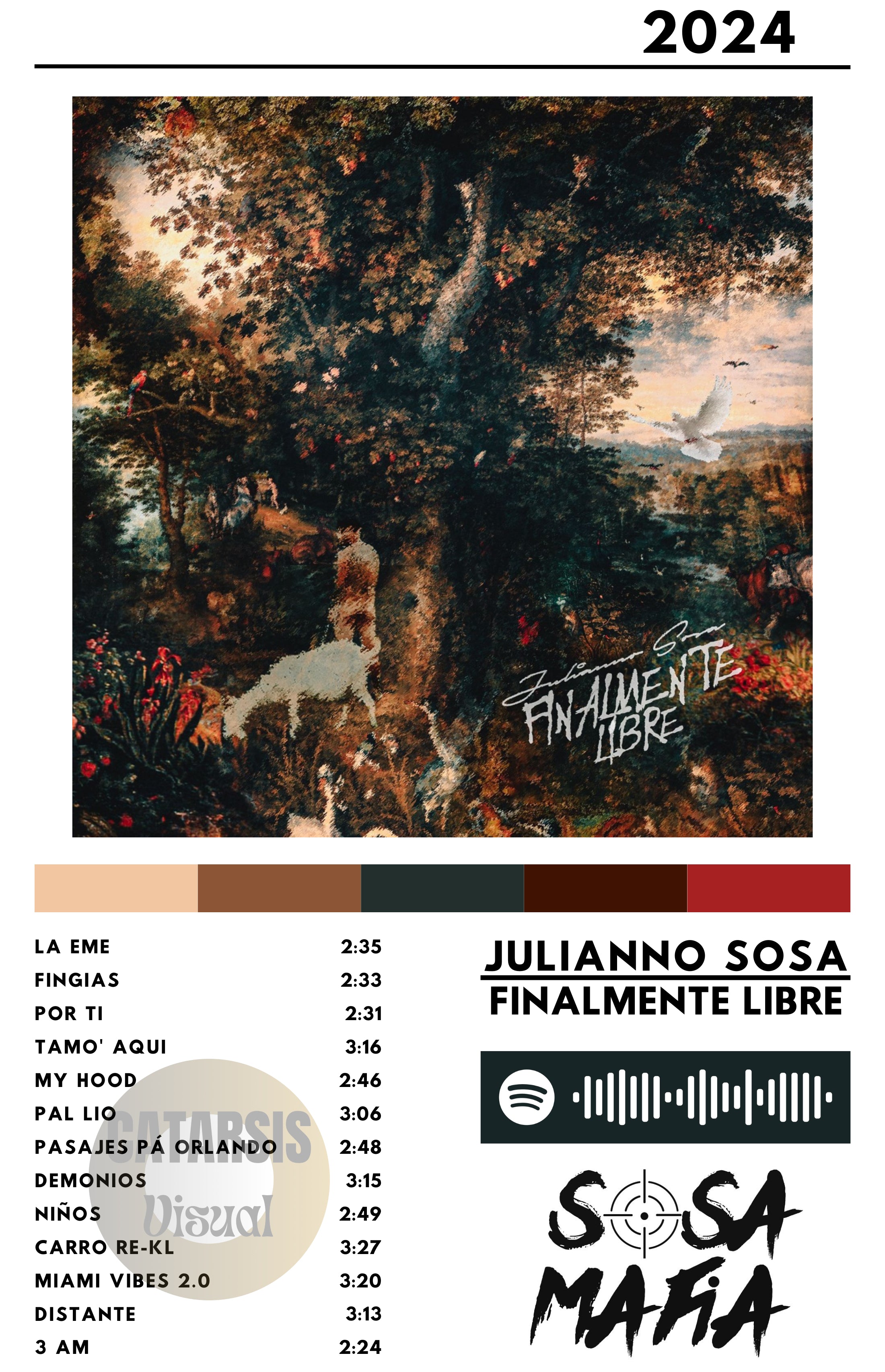 Cuadro Julianno Sosa - FINALMENTE LIBRE