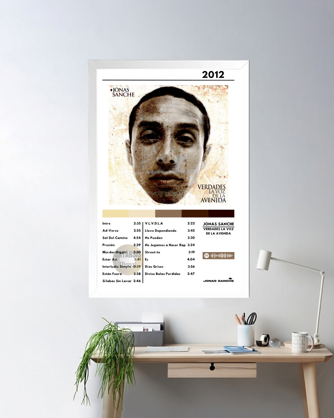 Cuadro Jonas Sanche - Verdades, La Voz de La Avenida