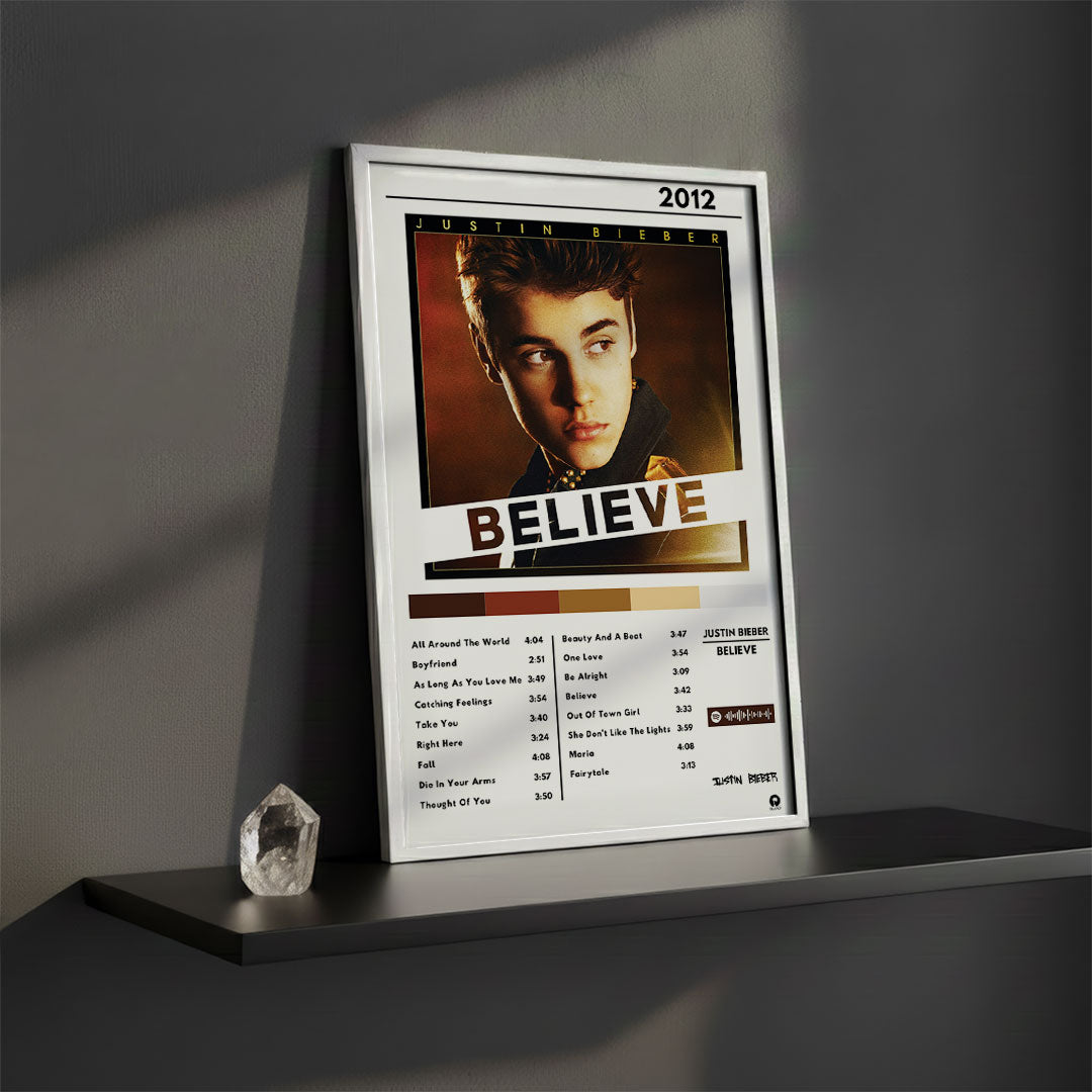 Cuadro Justin Bieber - Believe