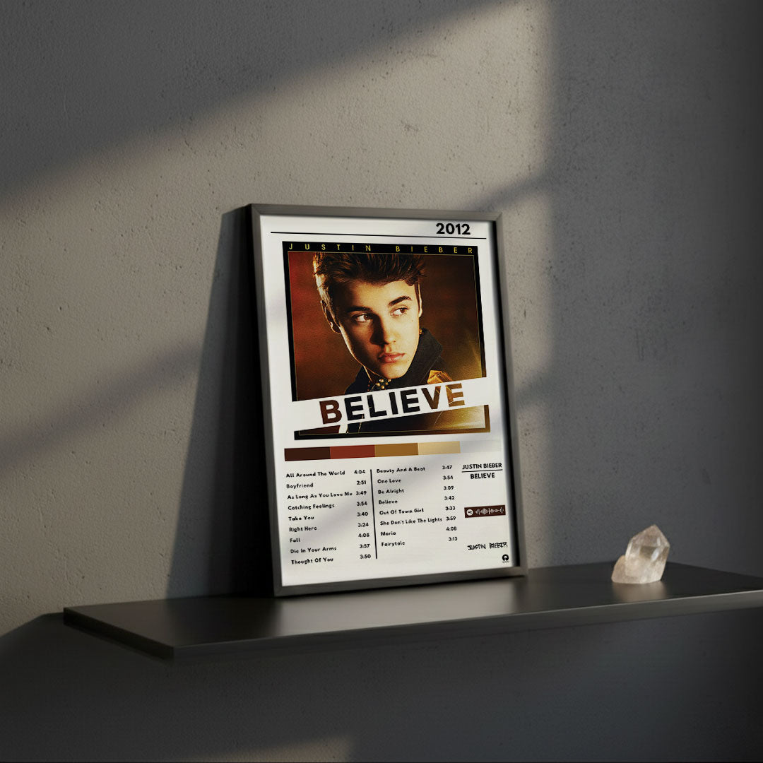 Cuadro Justin Bieber - Believe