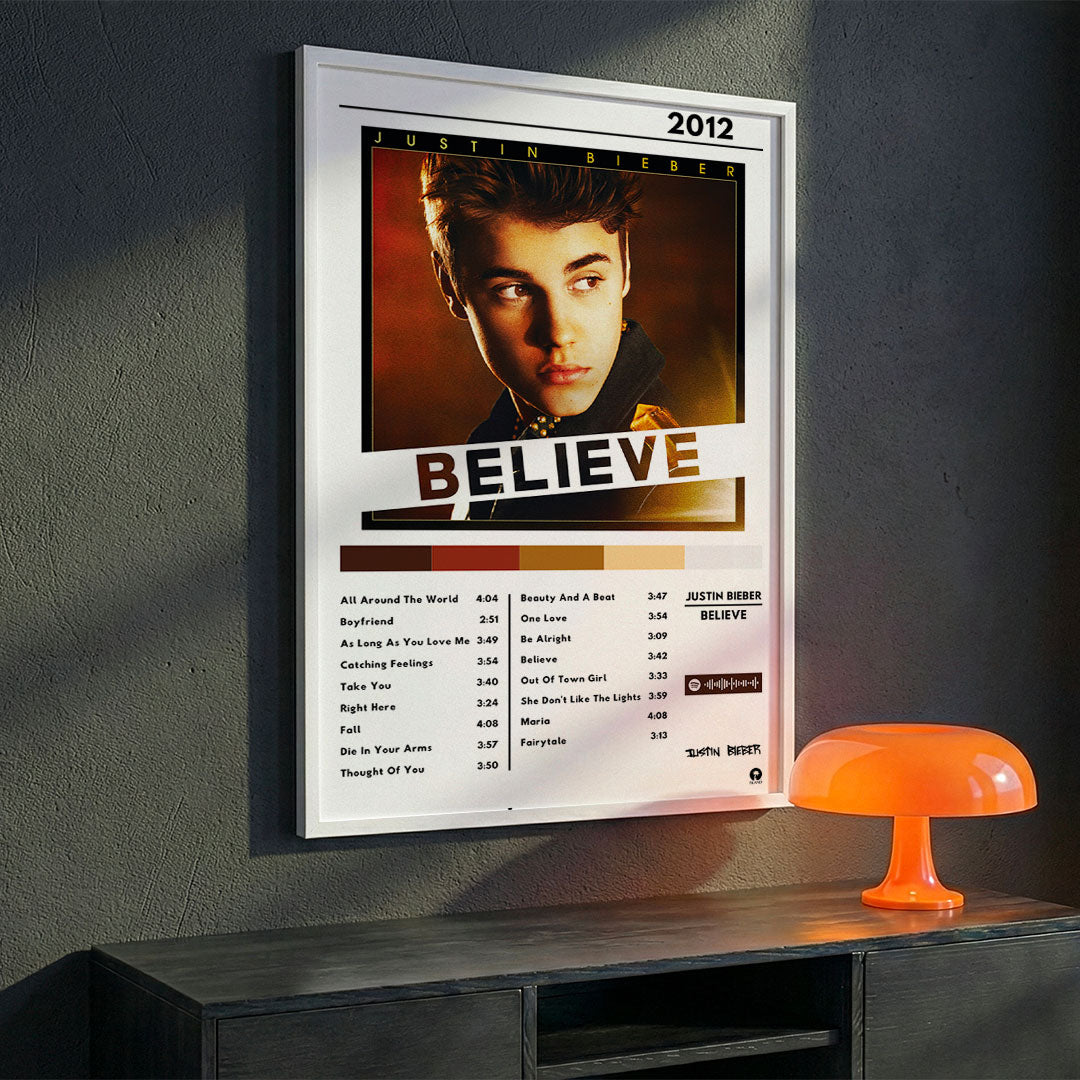 Cuadro Justin Bieber - Believe