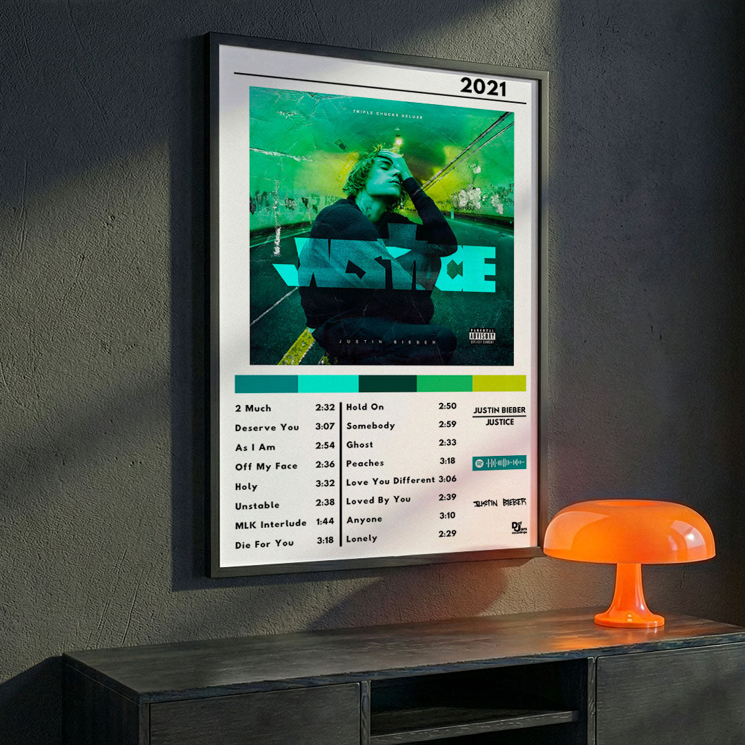 Cuadro Justin Bieber - Justice