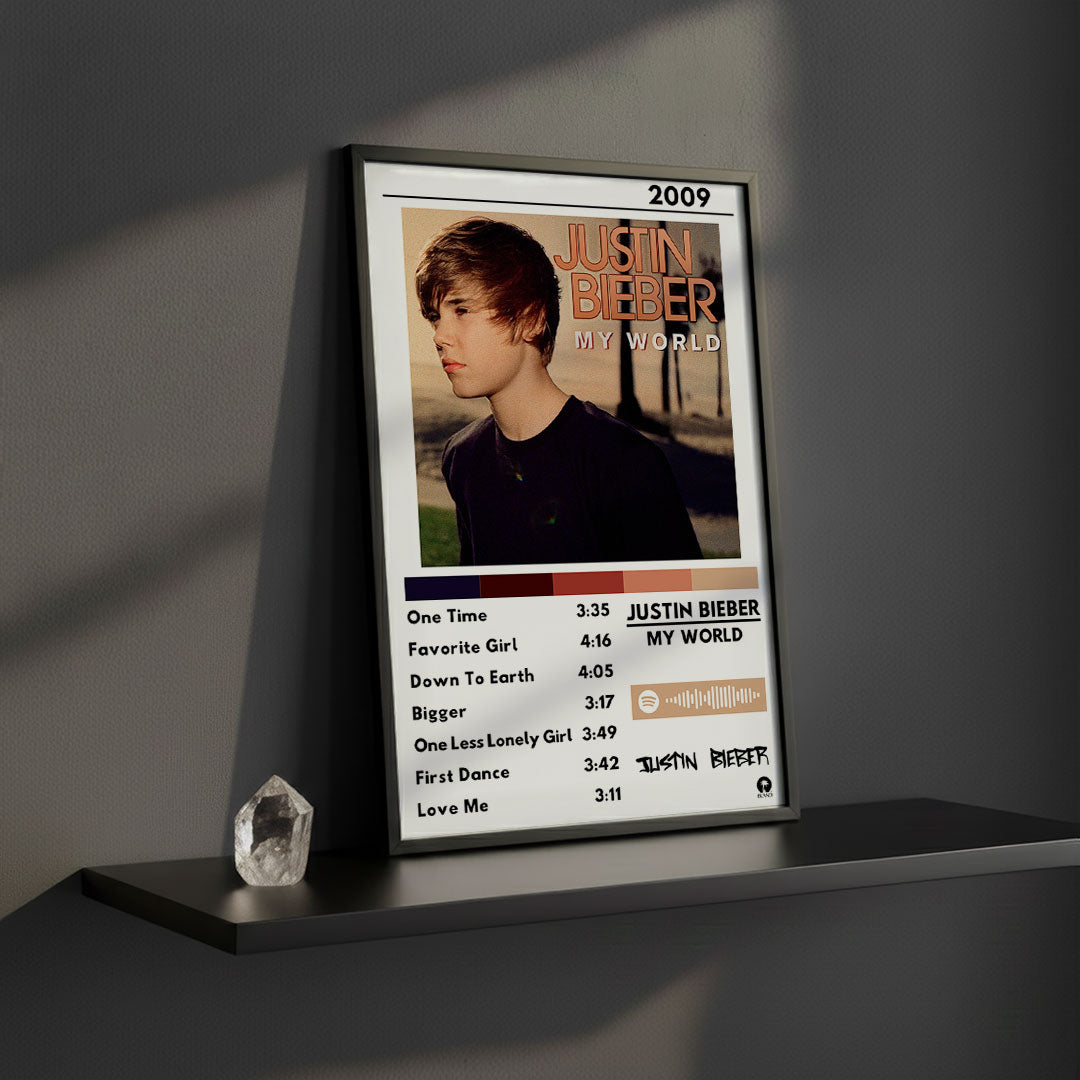 Cuadro Justin Bieber - My World