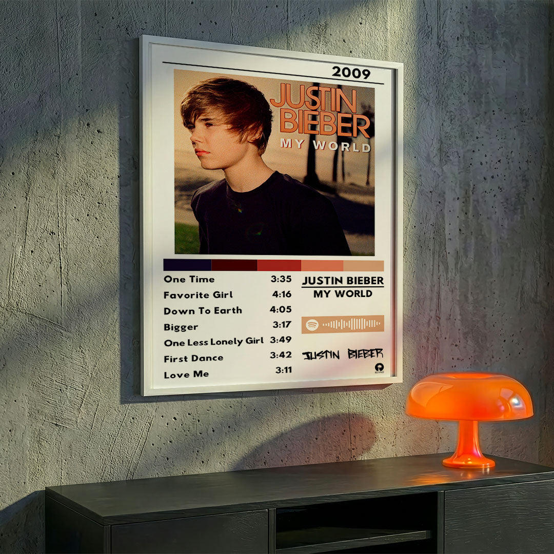 Cuadro Justin Bieber - My World