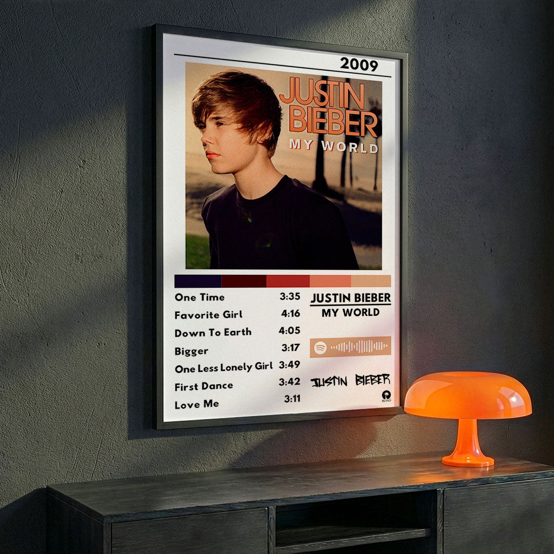 Cuadro Justin Bieber - My World