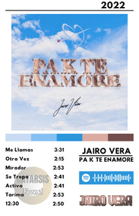 Cuadro Jairo Vera - PA K TE ENAMORE