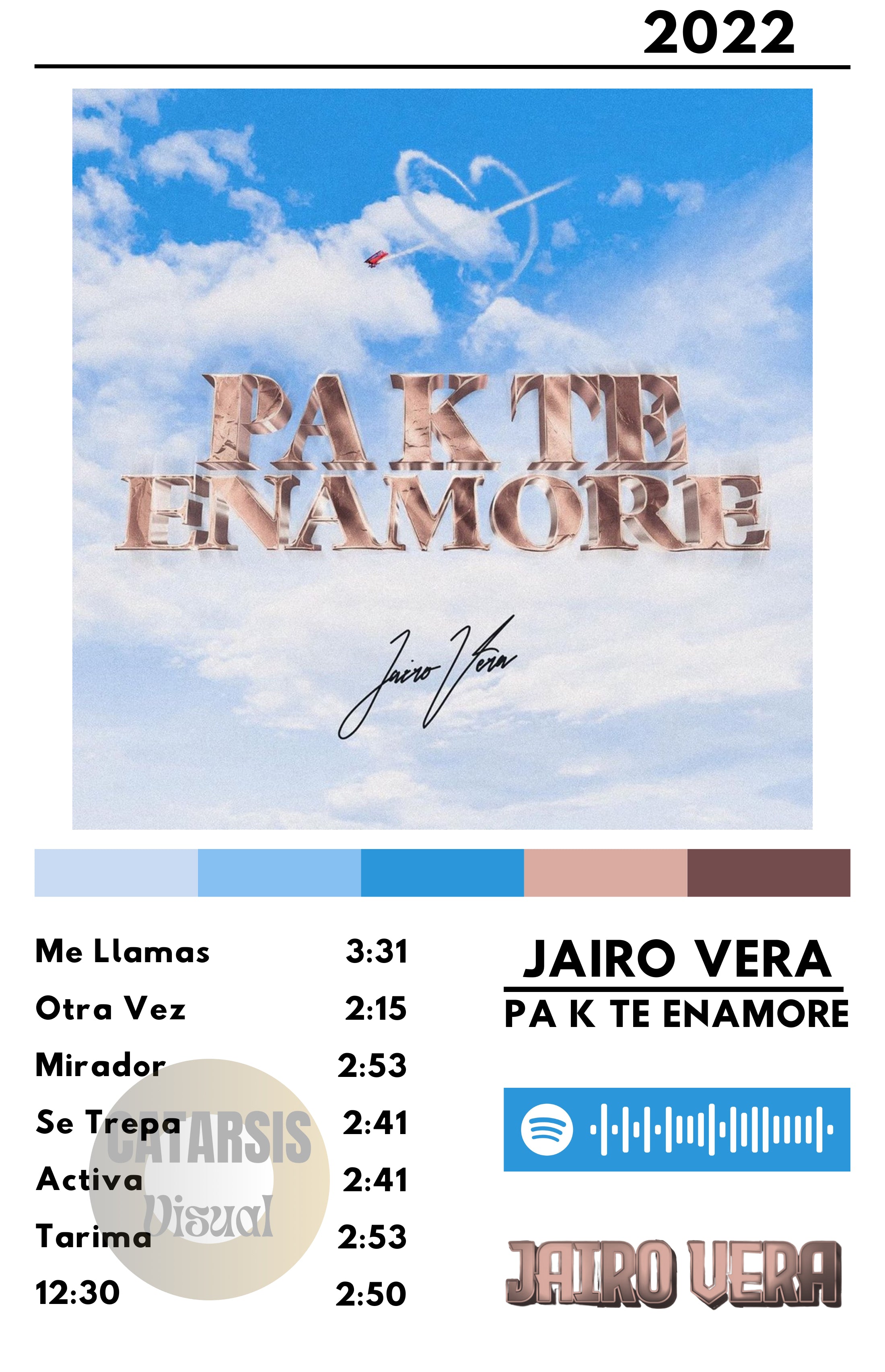 Cuadro Jairo Vera - PA K TE ENAMORE
