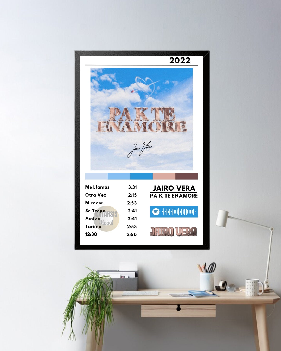 Cuadro Jairo Vera - PA K TE ENAMORE
