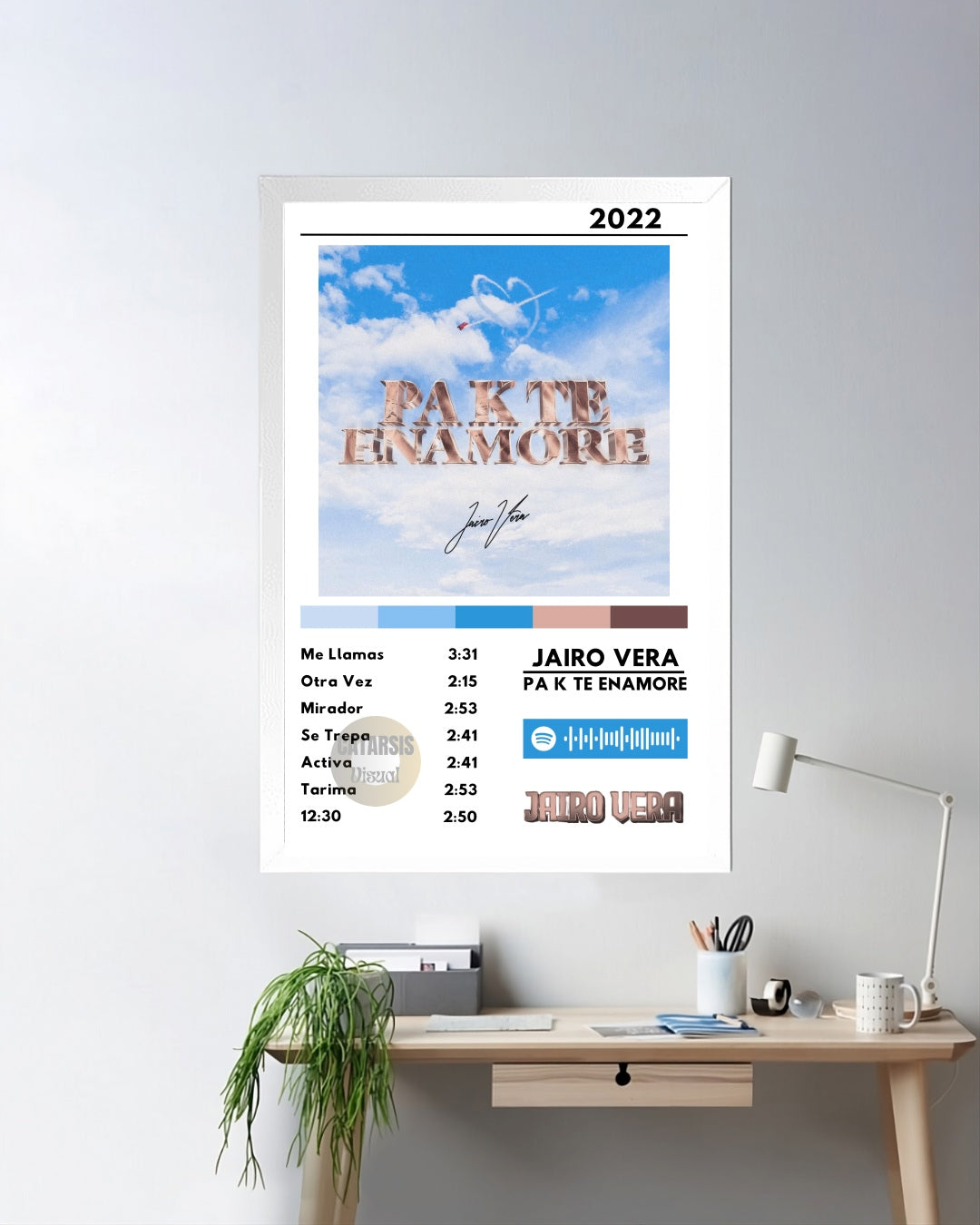 Cuadro Jairo Vera - PA K TE ENAMORE