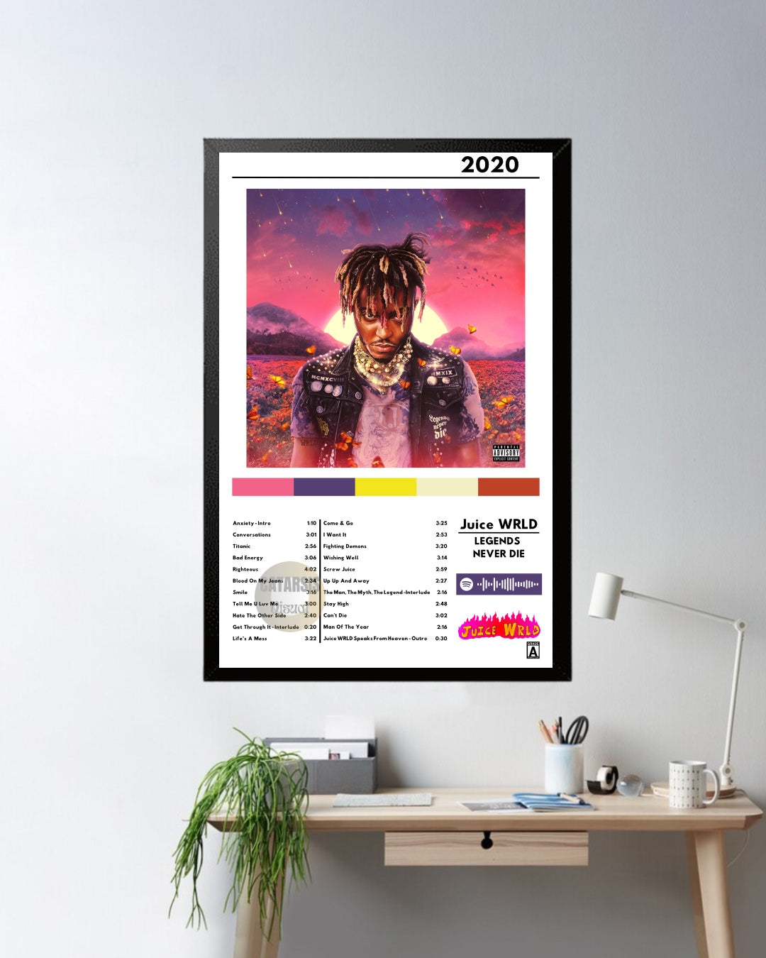 Cuadro Juice WRLD - Legends Never Die