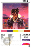 Cuadro Juice WRLD - Legends Never Die