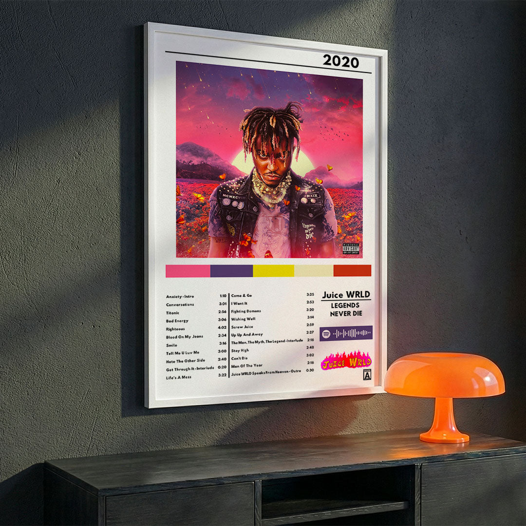Cuadro Juice WRLD - Legends Never Die